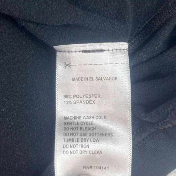 Reebok Long Sleeve Performance Shirt Mens Large Black Training Top Activewear - Picture 7 of 8